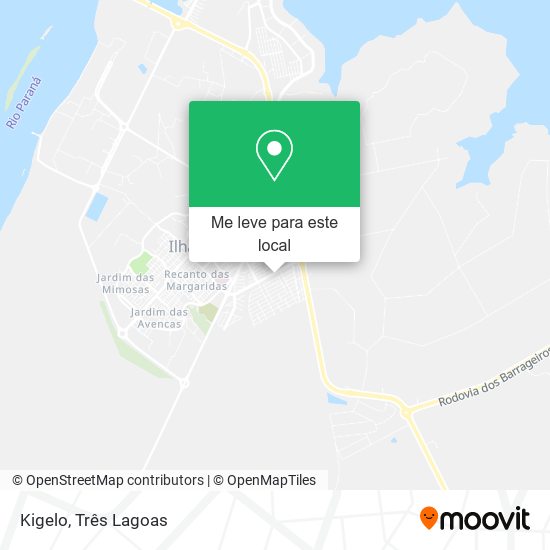 Kigelo mapa