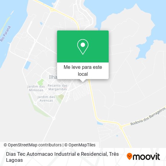 Dias Tec Automacao Industrial e Residencial mapa