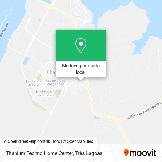 Titanium Techno Home Center mapa