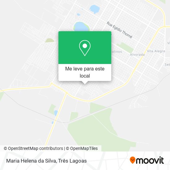 Maria Helena da Silva mapa