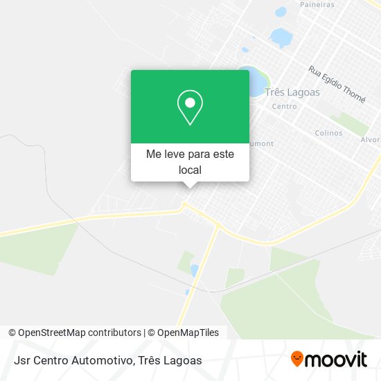 Jsr Centro Automotivo mapa