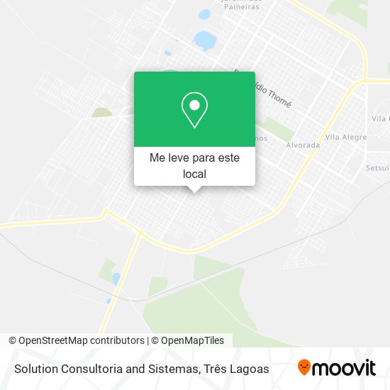 Solution Consultoria and Sistemas mapa