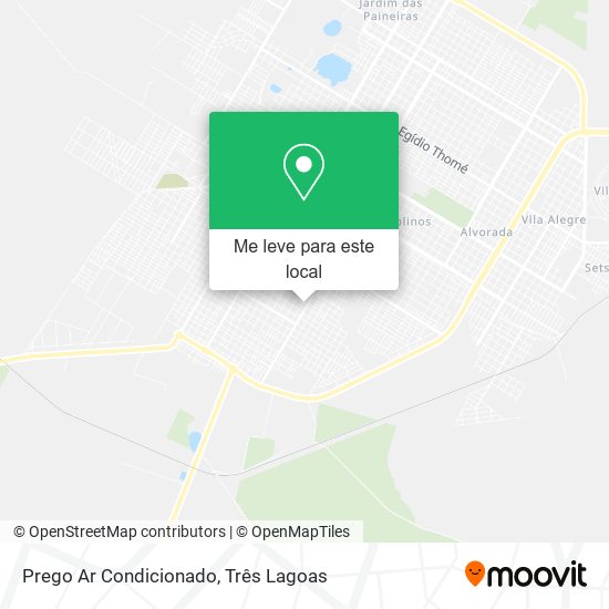 Prego Ar Condicionado mapa