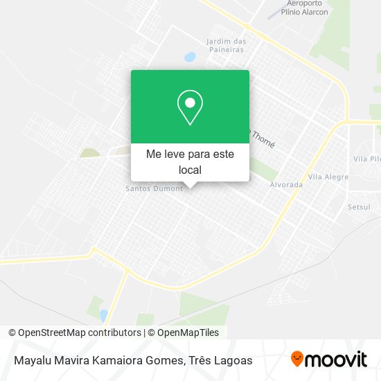 Mayalu Mavira Kamaiora Gomes mapa