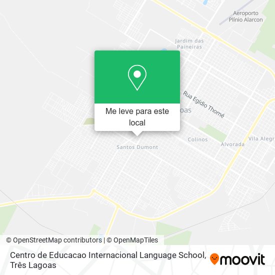 Centro de Educacao Internacional Language School mapa
