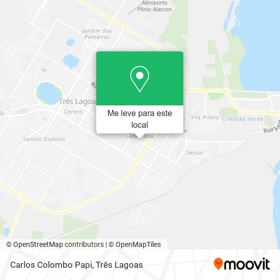 Carlos Colombo Papi mapa