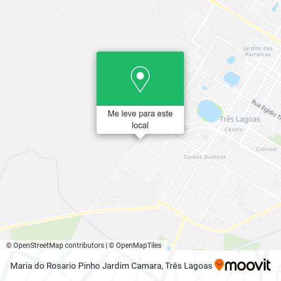 Maria do Rosario Pinho Jardim Camara mapa