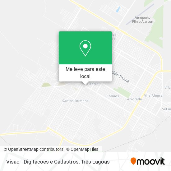 Visao - Digitacoes e Cadastros mapa