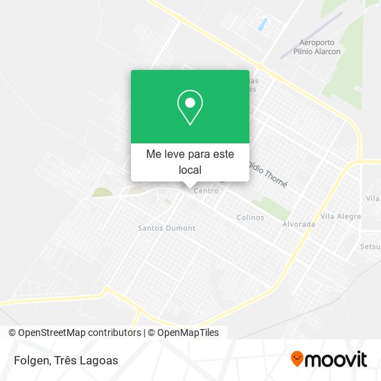 Folgen mapa