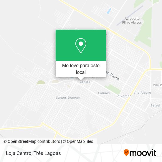 Loja Centro mapa
