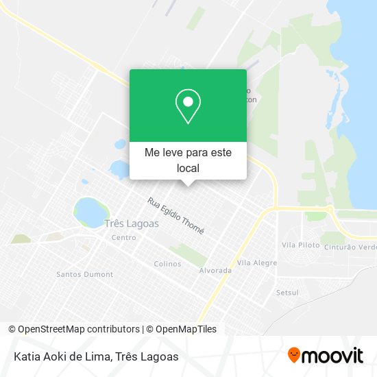 Katia Aoki de Lima mapa