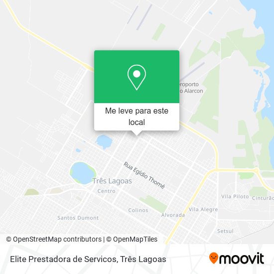 Elite Prestadora de Servicos mapa