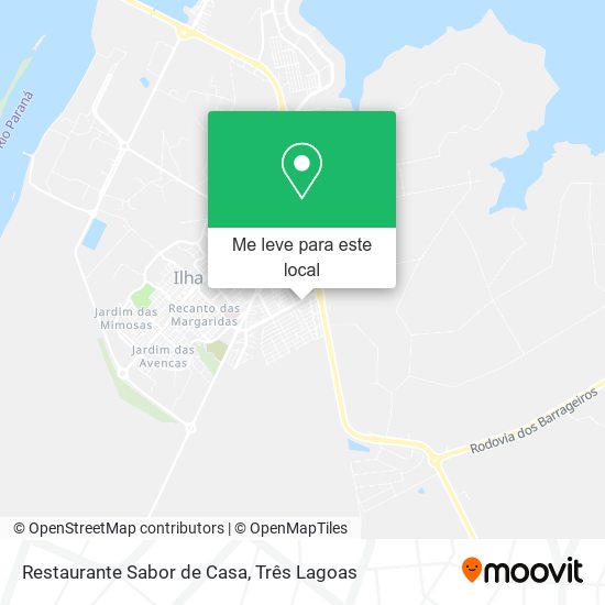 Restaurante Sabor de Casa mapa