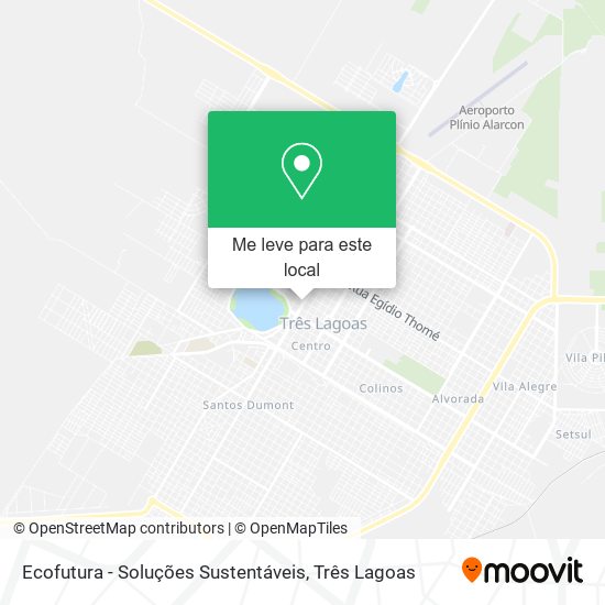 Ecofutura - Soluções Sustentáveis mapa