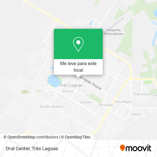 Oral Center mapa