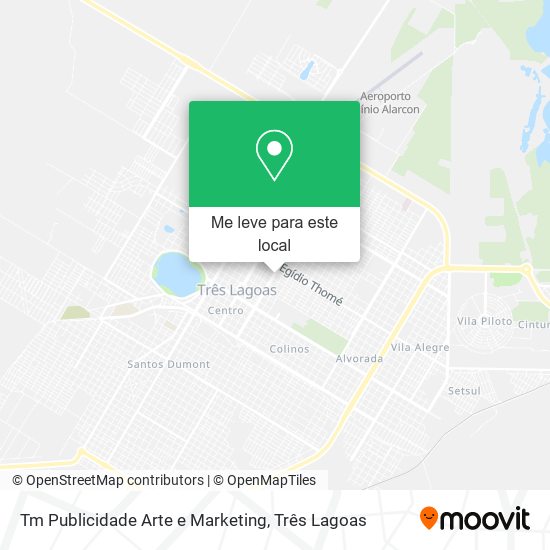 Tm Publicidade Arte e Marketing mapa