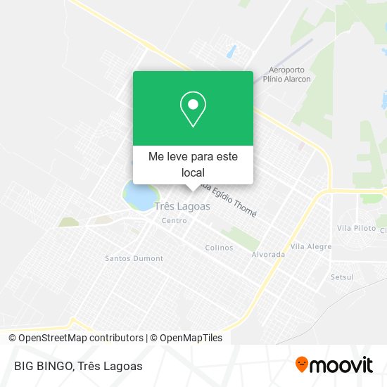 BIG BINGO mapa