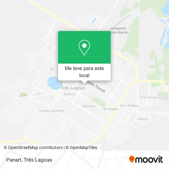 Panart mapa