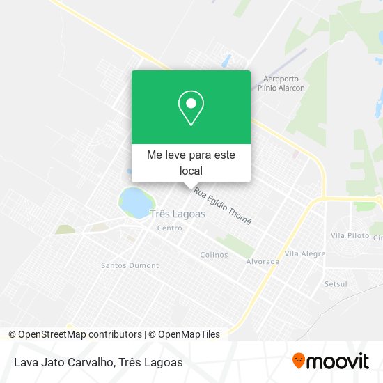Lava Jato Carvalho mapa