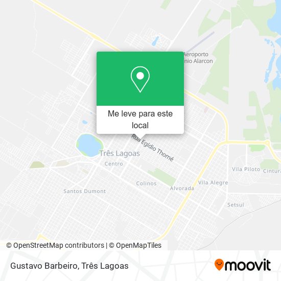Gustavo Barbeiro mapa