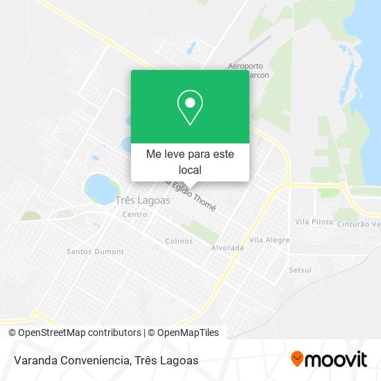 Varanda Conveniencia mapa