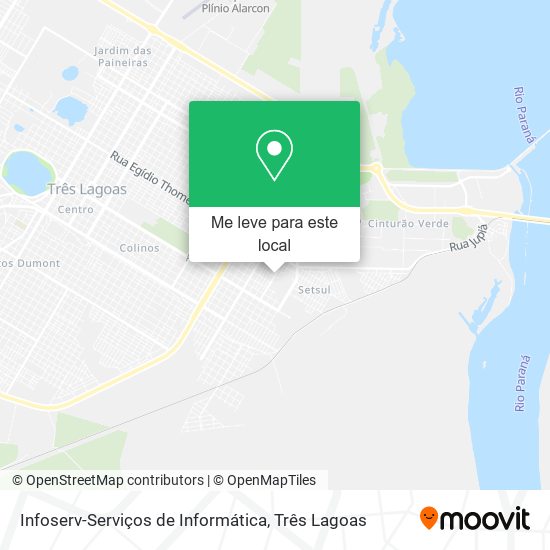 Infoserv-Serviços de Informática mapa