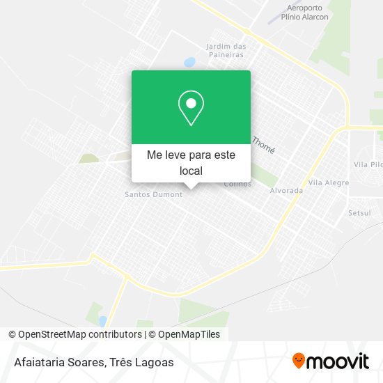 Afaiataria Soares mapa