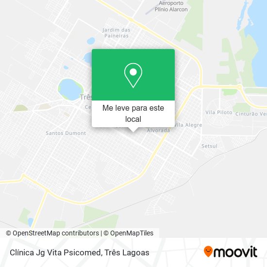 Clínica Jg Vita Psicomed mapa