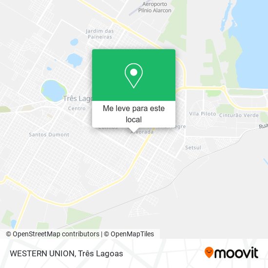 WESTERN UNION mapa