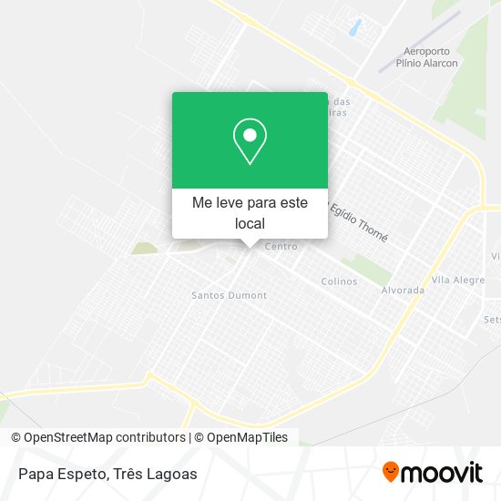 Papa Espeto mapa