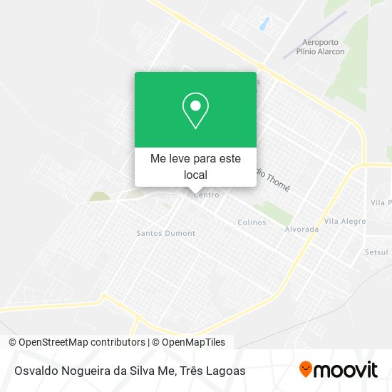 Osvaldo Nogueira da Silva Me mapa