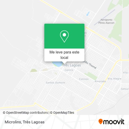 Microlins mapa