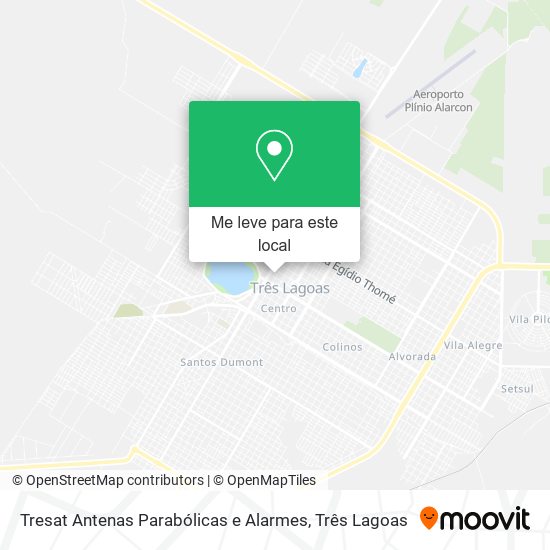 Tresat Antenas Parabólicas e Alarmes mapa