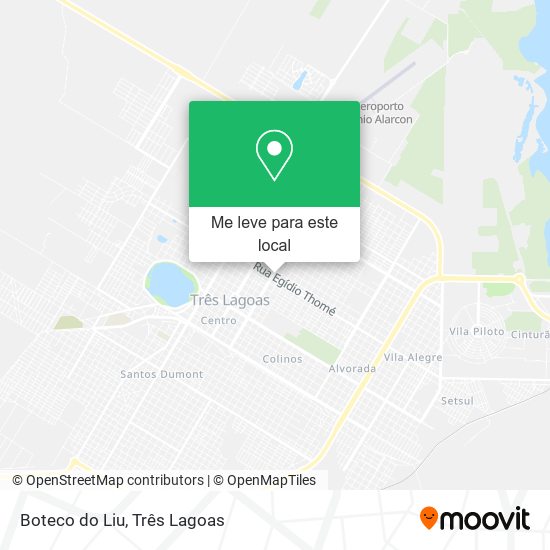 Boteco do Liu mapa