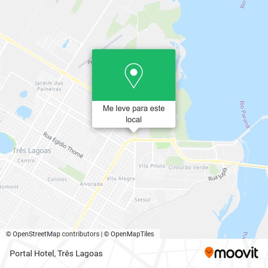Portal Hotel mapa