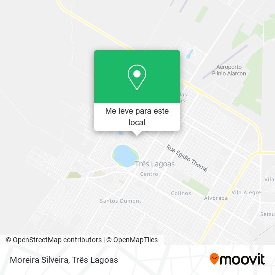 Moreira Silveira mapa