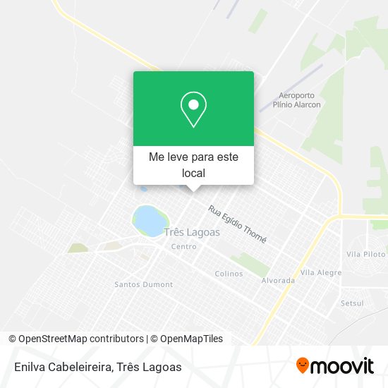 Enilva Cabeleireira mapa
