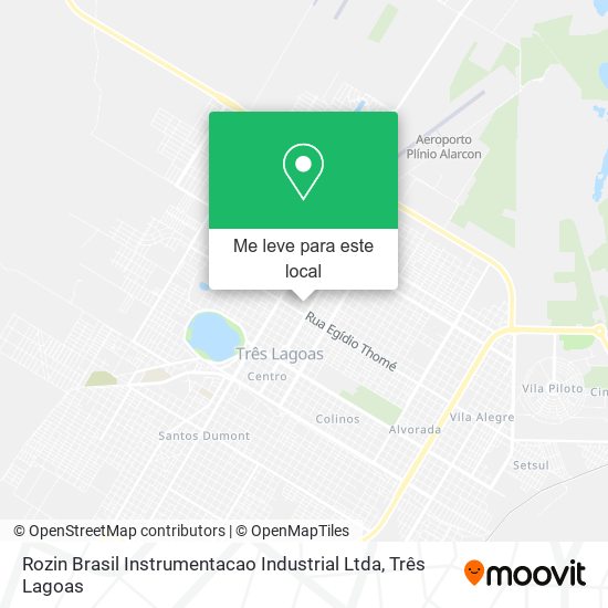 Rozin Brasil Instrumentacao Industrial Ltda mapa