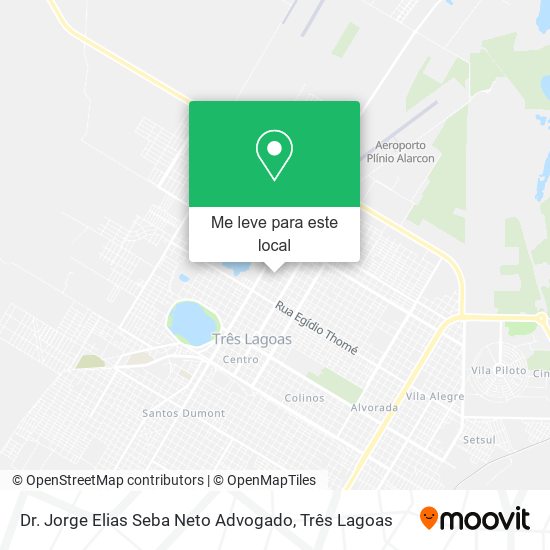 Dr. Jorge Elias Seba Neto Advogado mapa