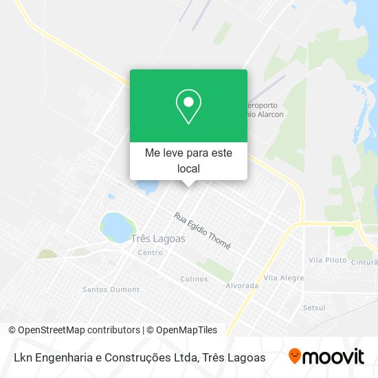 Lkn Engenharia e Construções Ltda mapa