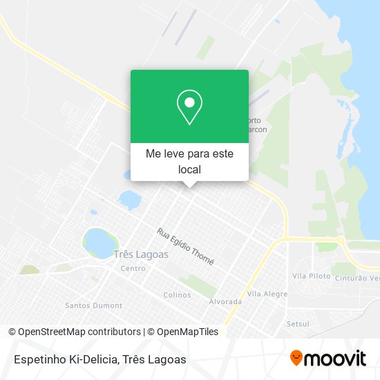 Espetinho Ki-Delicia mapa