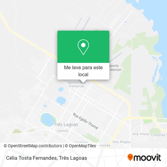 Célia Tosta Fernandes mapa
