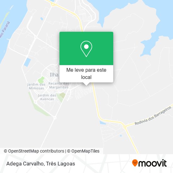 Adega Carvalho mapa