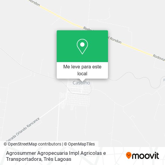 Agrosummer Agropecuaria Impl Agricolas e Transportadora mapa