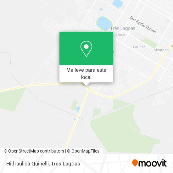 Hidráulica Quinelli mapa