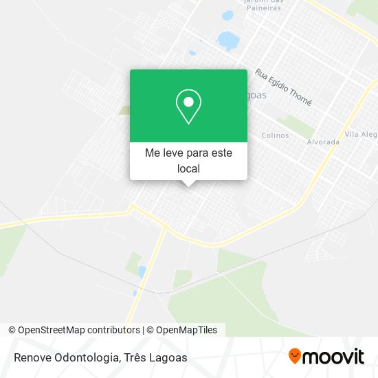 Renove Odontologia mapa