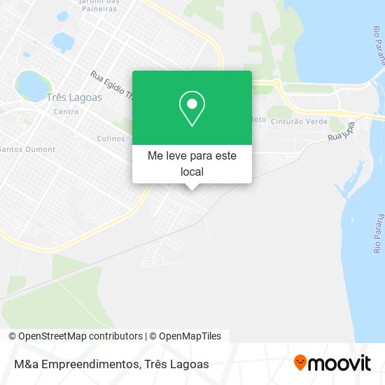 M&a Empreendimentos mapa