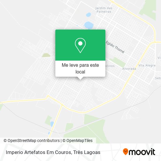 Imperio Artefatos Em Couros mapa