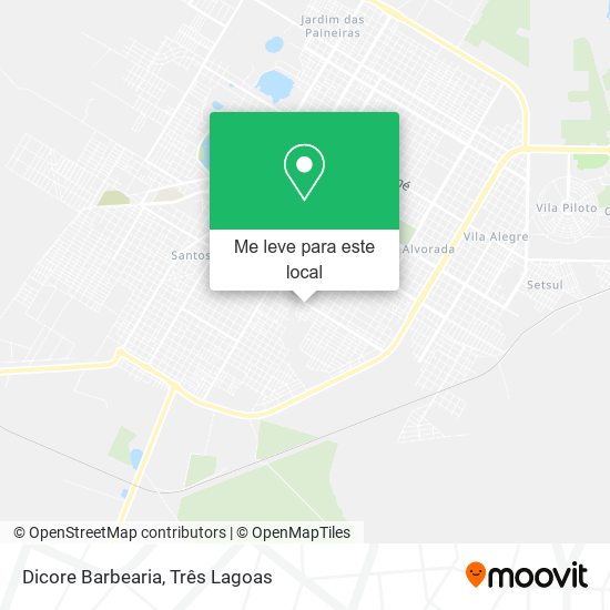 Dicore Barbearia mapa
