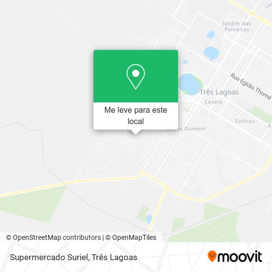 Supermercado Suriel mapa